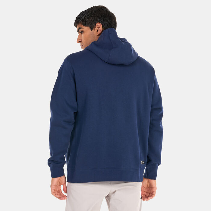 Nike Men's Paris Saint-Germain Club Fleece Pullover Hoodie Blue Nike Men's Paris Saint-Germain Club Fleece Pullover Hoodie Blue image number 1
