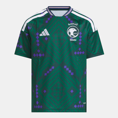 adidas Kids' Saudi Arabia 26 Home Football Jersey Green