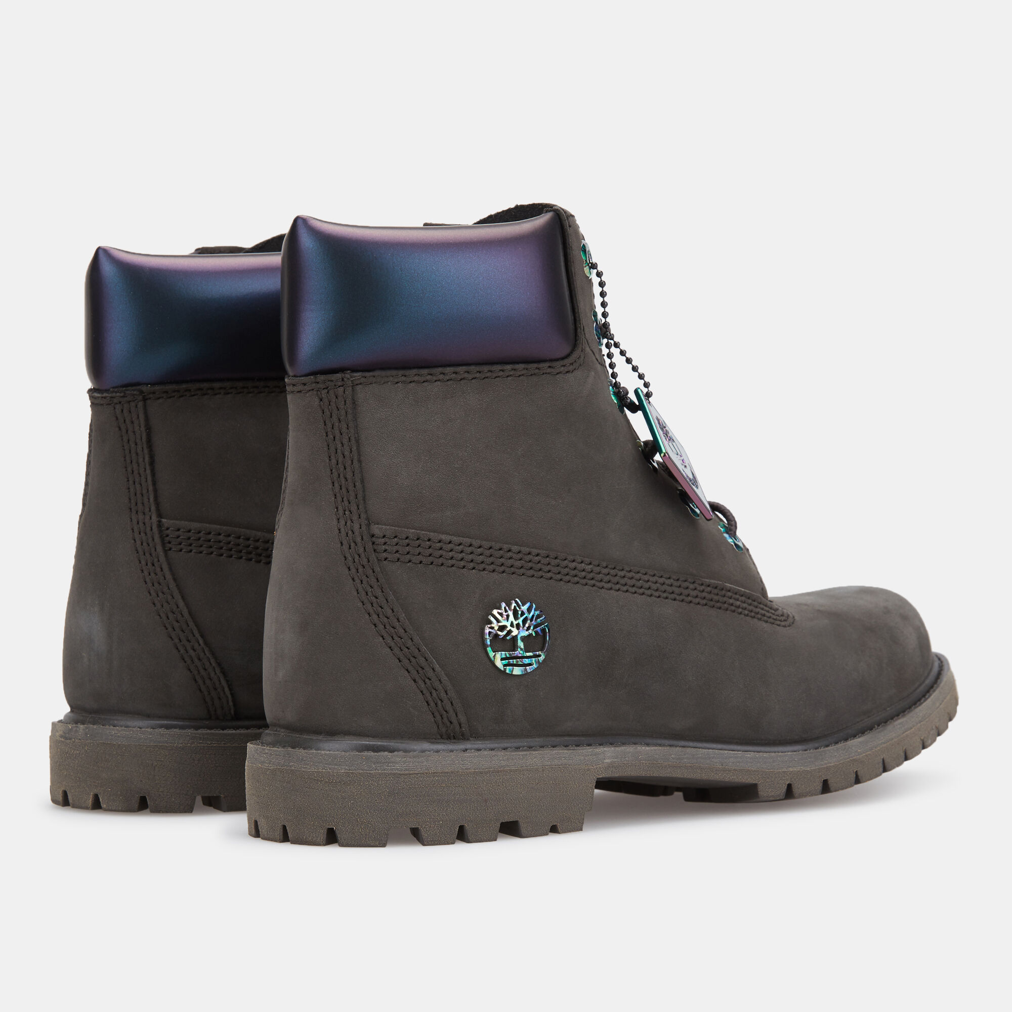 Dark green timberlands best sale womens