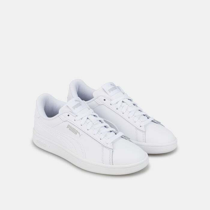 PUMA Kids' Smash 3.0 Jr Shoe White PUMA Kids' Smash 3.0 Jr Shoe White image number 1