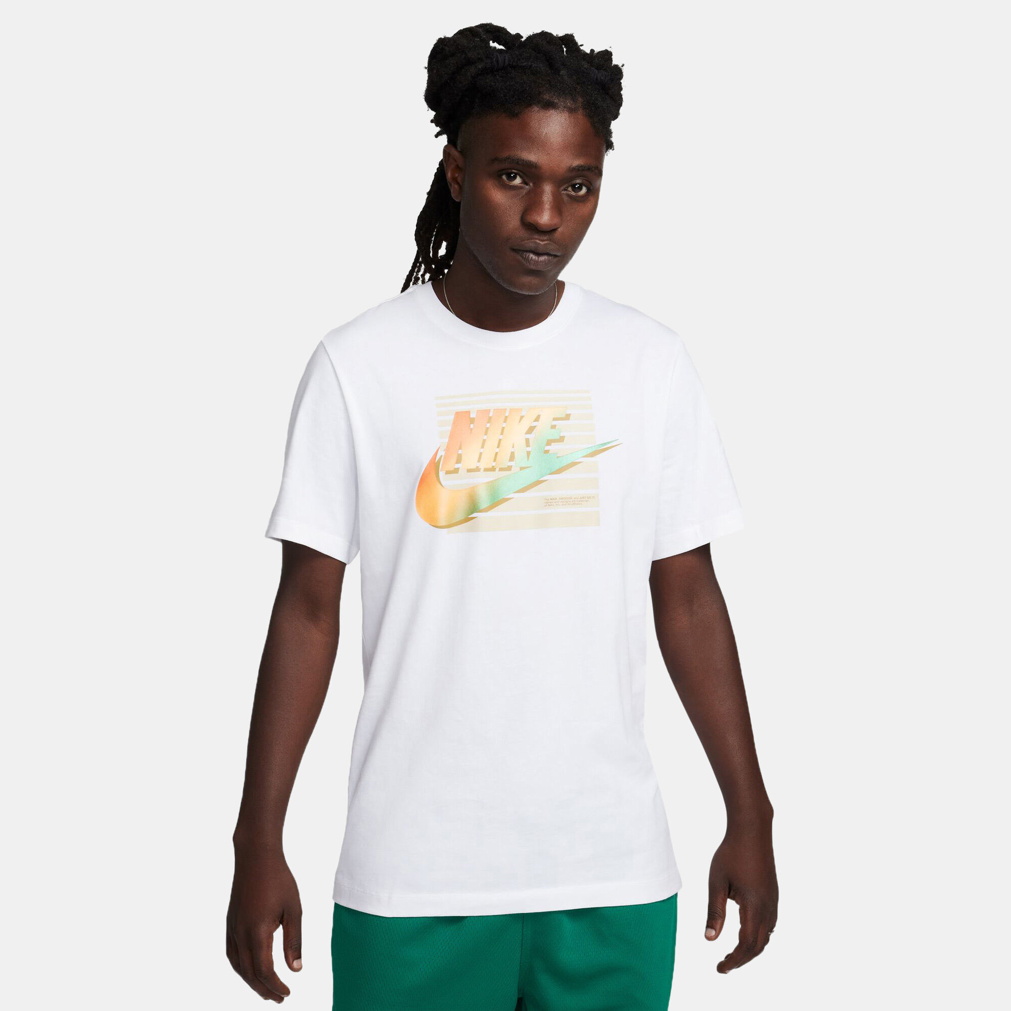 Nike men's cotton t shirt sales