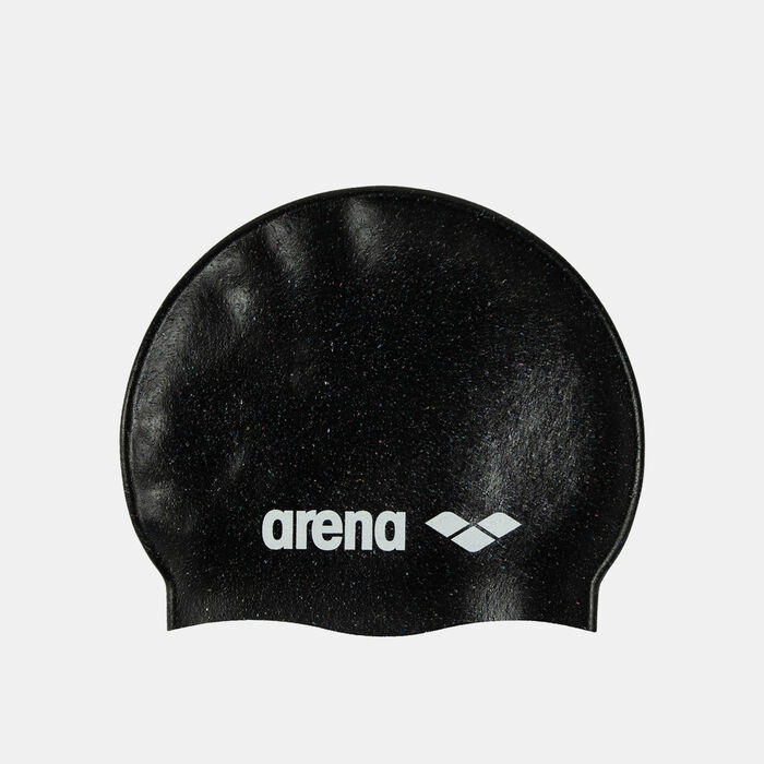 Arena Silicone Swim Cap Black Arena Silicone Swim Cap Black image number 0