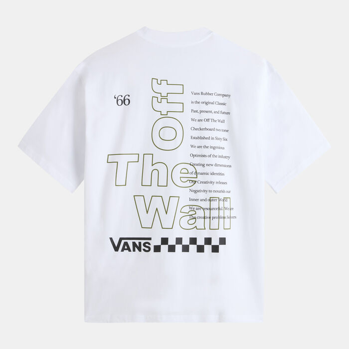 Vans Men's Posted T-Shirt White Vans Men's Posted T-Shirt White image number 1