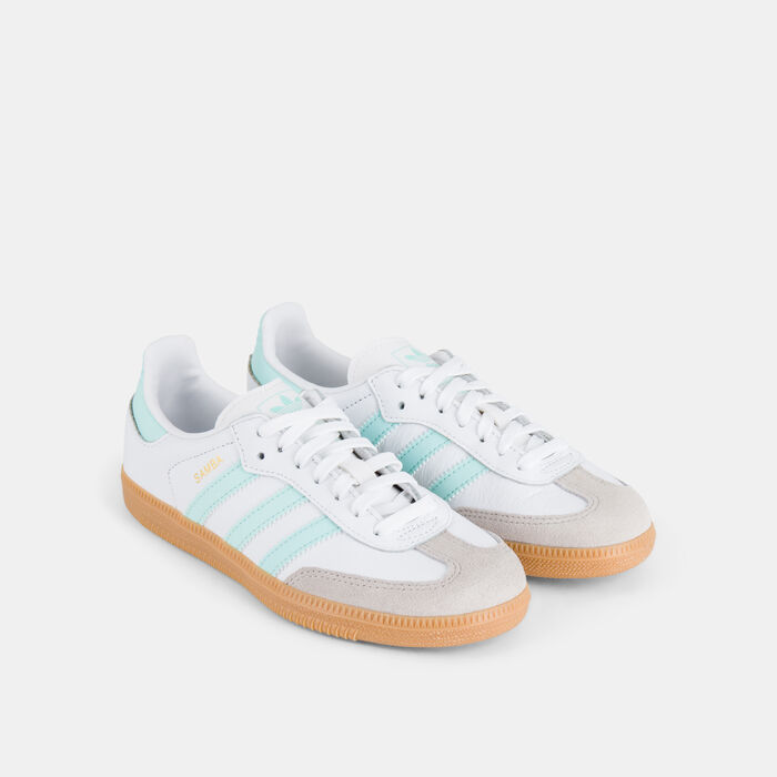 adidas Originals Kids' Samba OG Shoes White adidas Originals Kids' Samba OG Shoes White image number 1