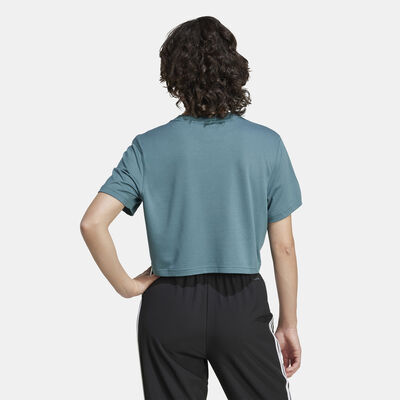 adidas Women's Train Essentials Boxy Training T-Shirt Green