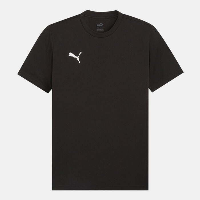 PUMA Men's teamRISE Logo Football Top White PUMA Men's teamRISE Logo Football Top White image number 0
