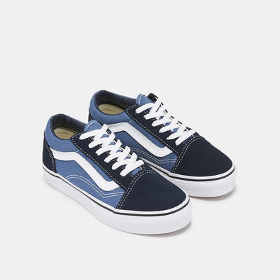 Vans Kids' Old Skool Shoe (Younger Kids) Blue