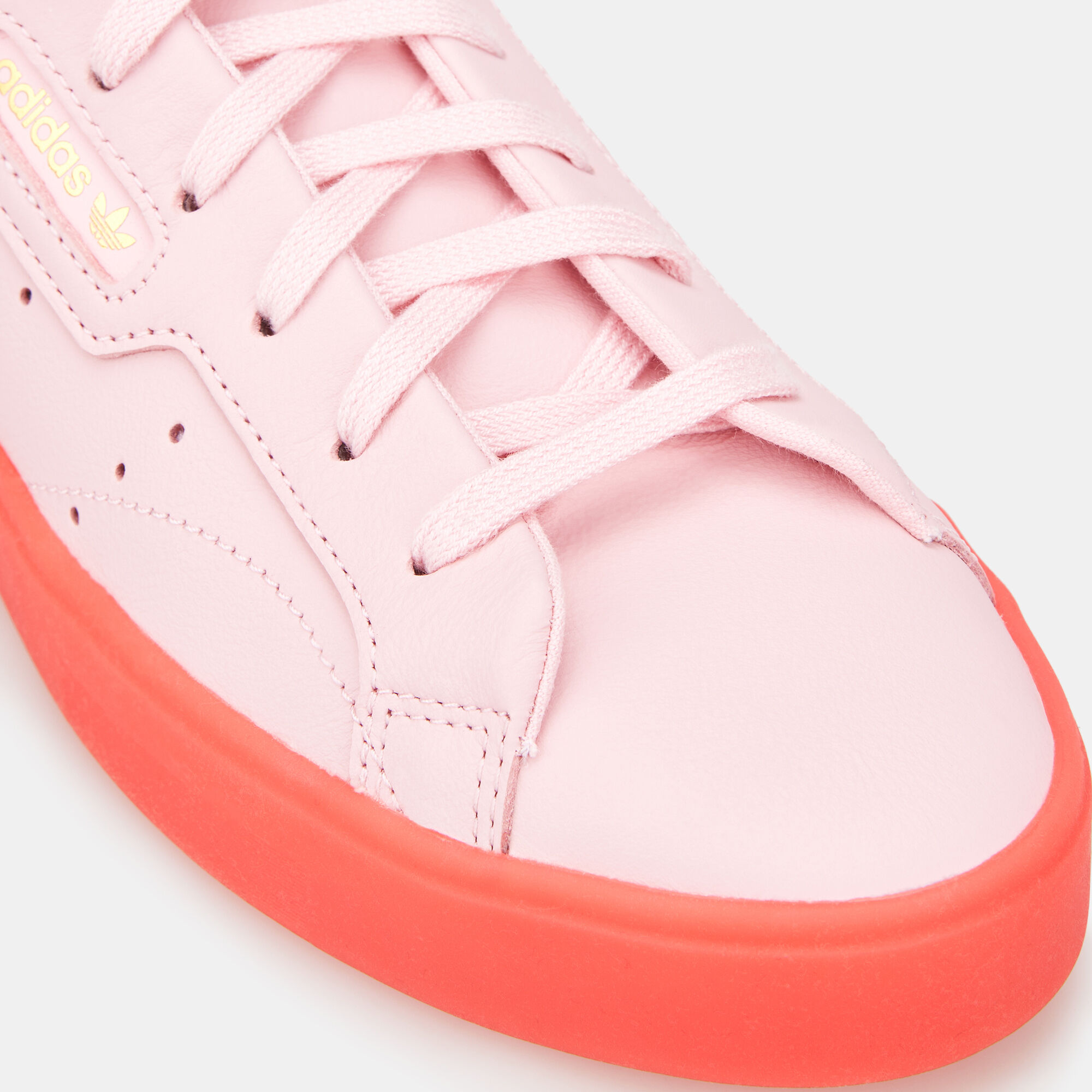 Adidas sleek w top pink
