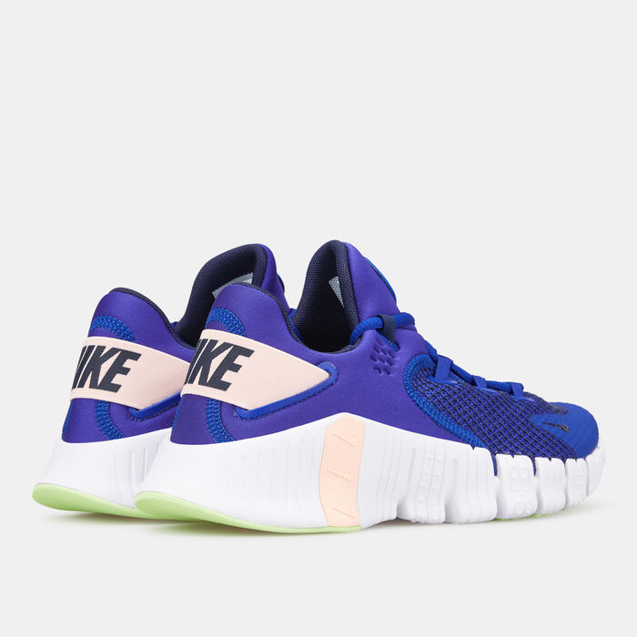 Nike Women's Free Metcon 4 Training Shoe Blue Nike Women's Free Metcon 4 Training Shoe Blue image number 3