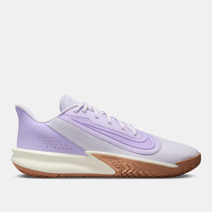 Nike Men's Precision 7 Basketball Shoes Purple image number 0