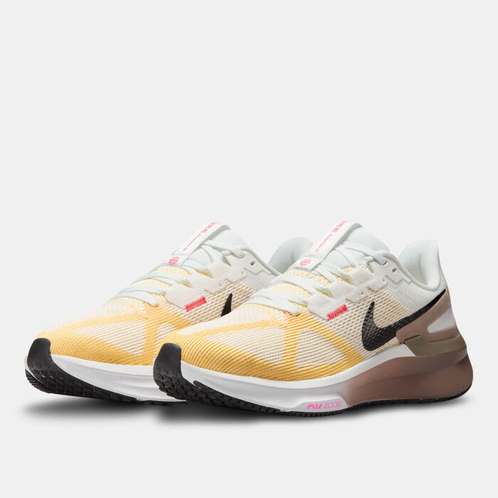 Nike Women's Air Zoom Structure 25 Shoe Brown Nike Women's Air Zoom Structure 25 Shoe Brown image number 1