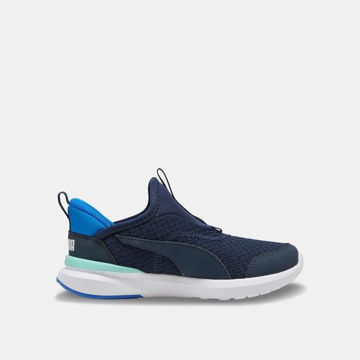 PUMA Kids' Kruz ProFoam SLIPTECH Running Shoes Blue PUMA Kids' Kruz ProFoam SLIPTECH Running Shoes Blue image number 2