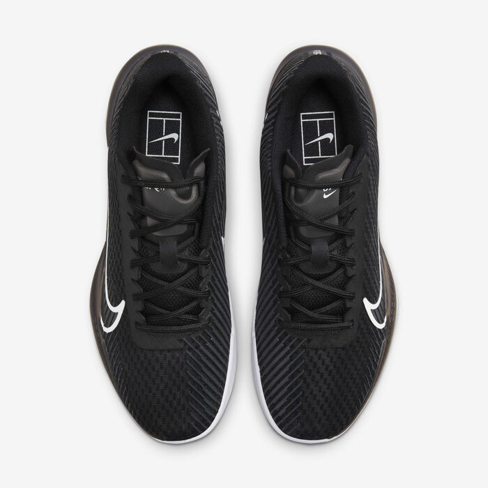 Nike Women's Court Air Zoom Vapor 11 Hard Court Tennis Shoes White Nike Women's Court Air Zoom Vapor 11 Hard Court Tennis Shoes White image number 3