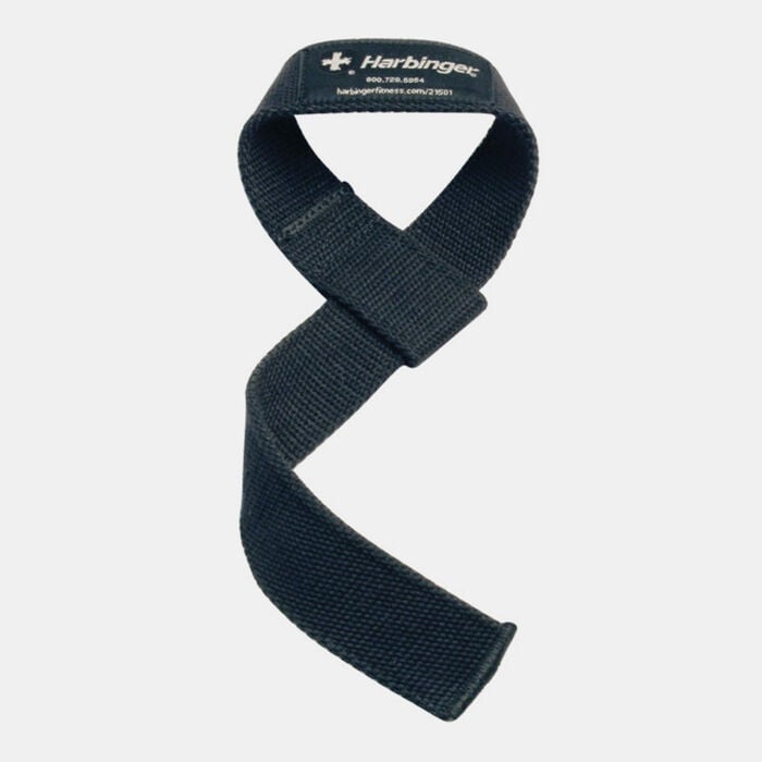 Harbinger Weight Lifting Straps (1 Pair) Black Harbinger Weight Lifting Straps (1 Pair) Black image number 1