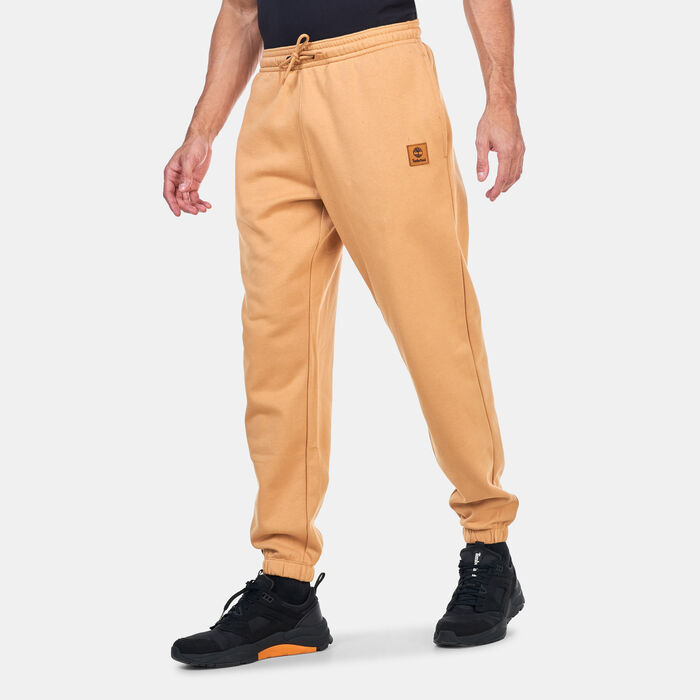 Timberland Men's Woven Badge Sweatpants Gold Timberland Men's Woven Badge Sweatpants Gold image number 0