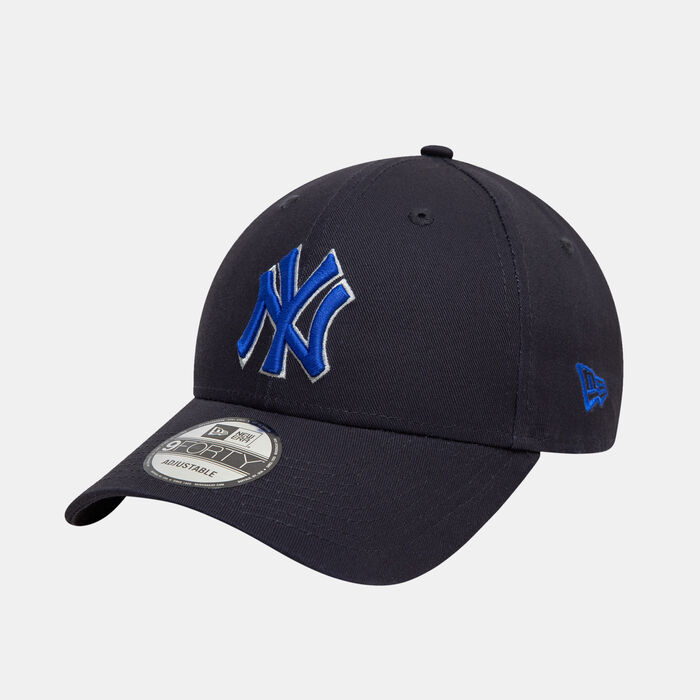 New Era Men's MLB New York Yankees Side Patch 9FORTY Cap Blue New Era Men's MLB New York Yankees Side Patch 9FORTY Cap Blue image number 1