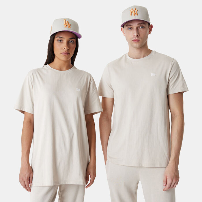 New Era Men's Essentials T-Shirt Beige New Era Men's Essentials T-Shirt Beige image number 0