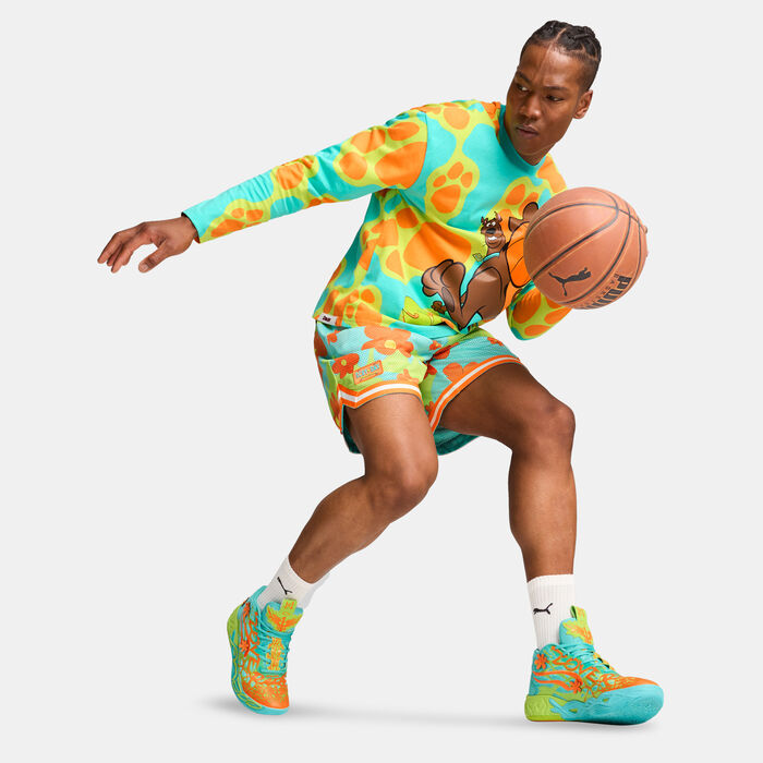 PUMA Men's Scooby-Doo Shorts Blue image number 2