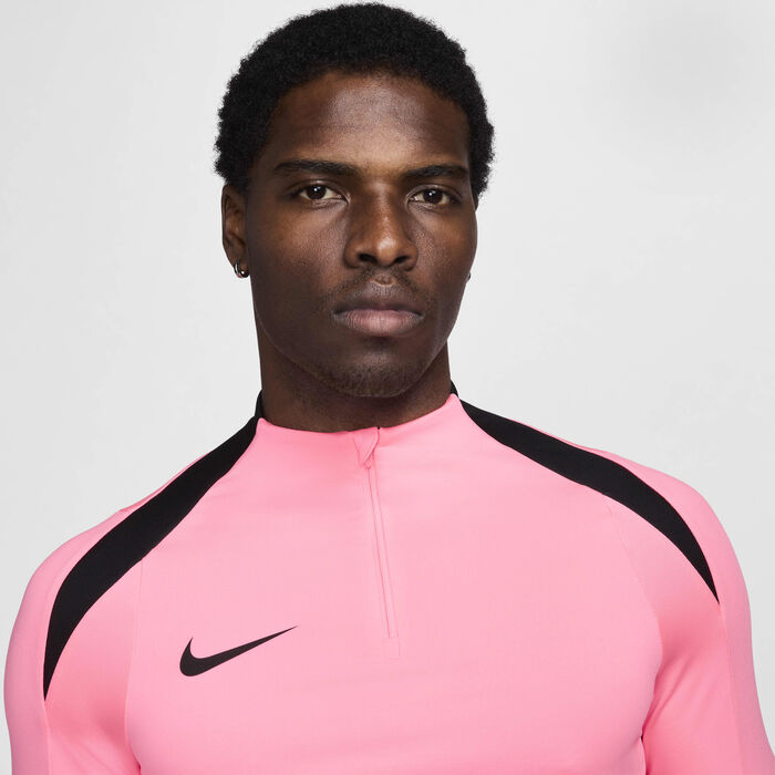 Nike Men's Strike Dri-FIT 1/2-Zip Football Drill Top Pink Nike Men's Strike Dri-FIT 1/2-Zip Football Drill Top Pink image number 2