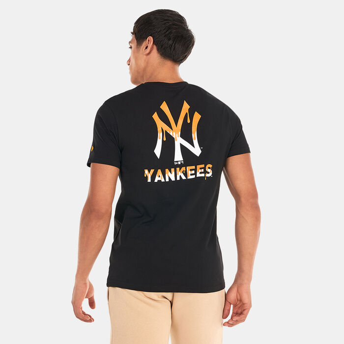 New Era New York Yankees Drip Logo T-Shirt Black New Era New York Yankees Drip Logo T-Shirt Black image number 2