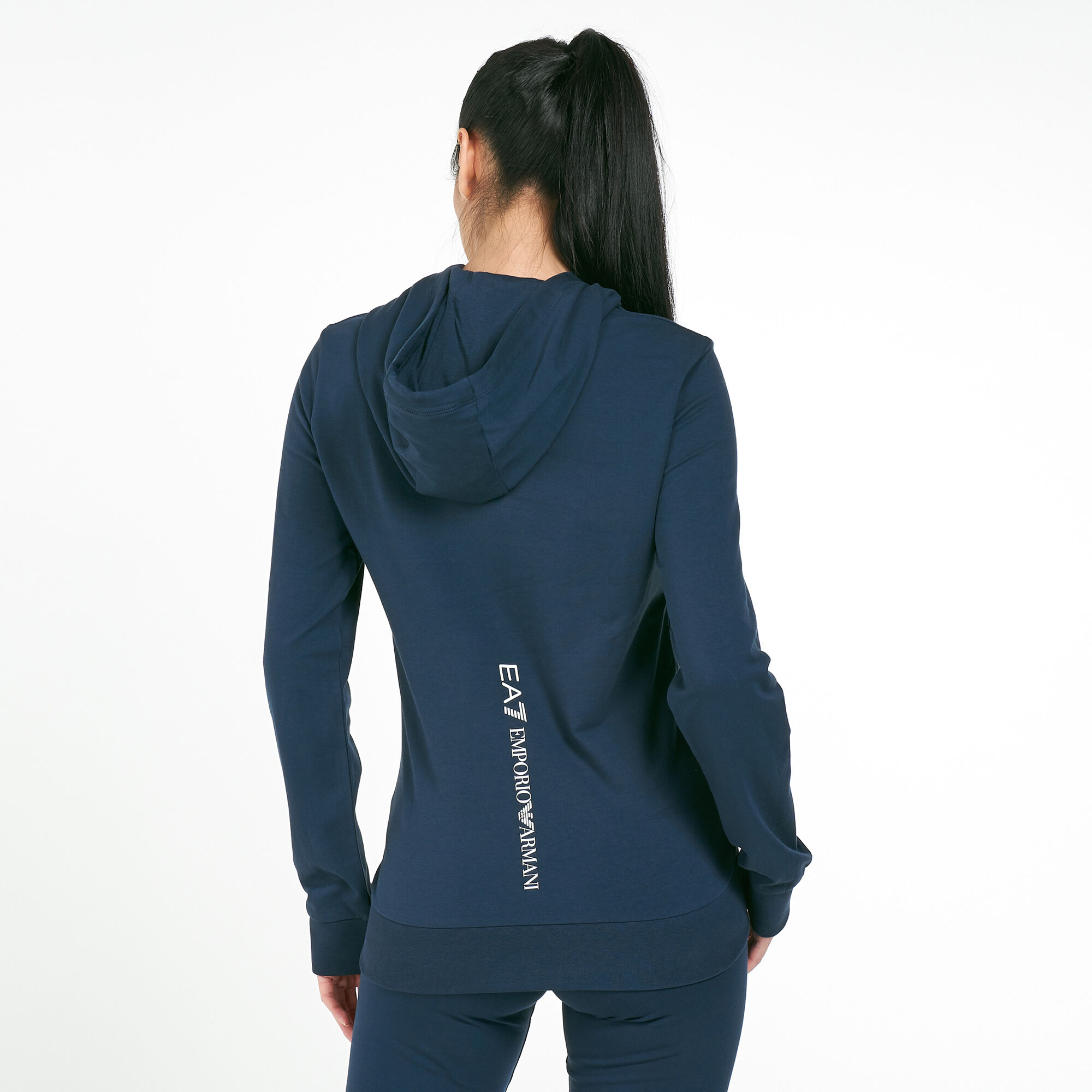 Armani hoodie top sale womens