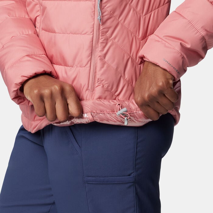 Columbia Women's Powder Lite II Full Zip Jacket Pink Columbia Women's Powder Lite II Full Zip Jacket Pink image number 5