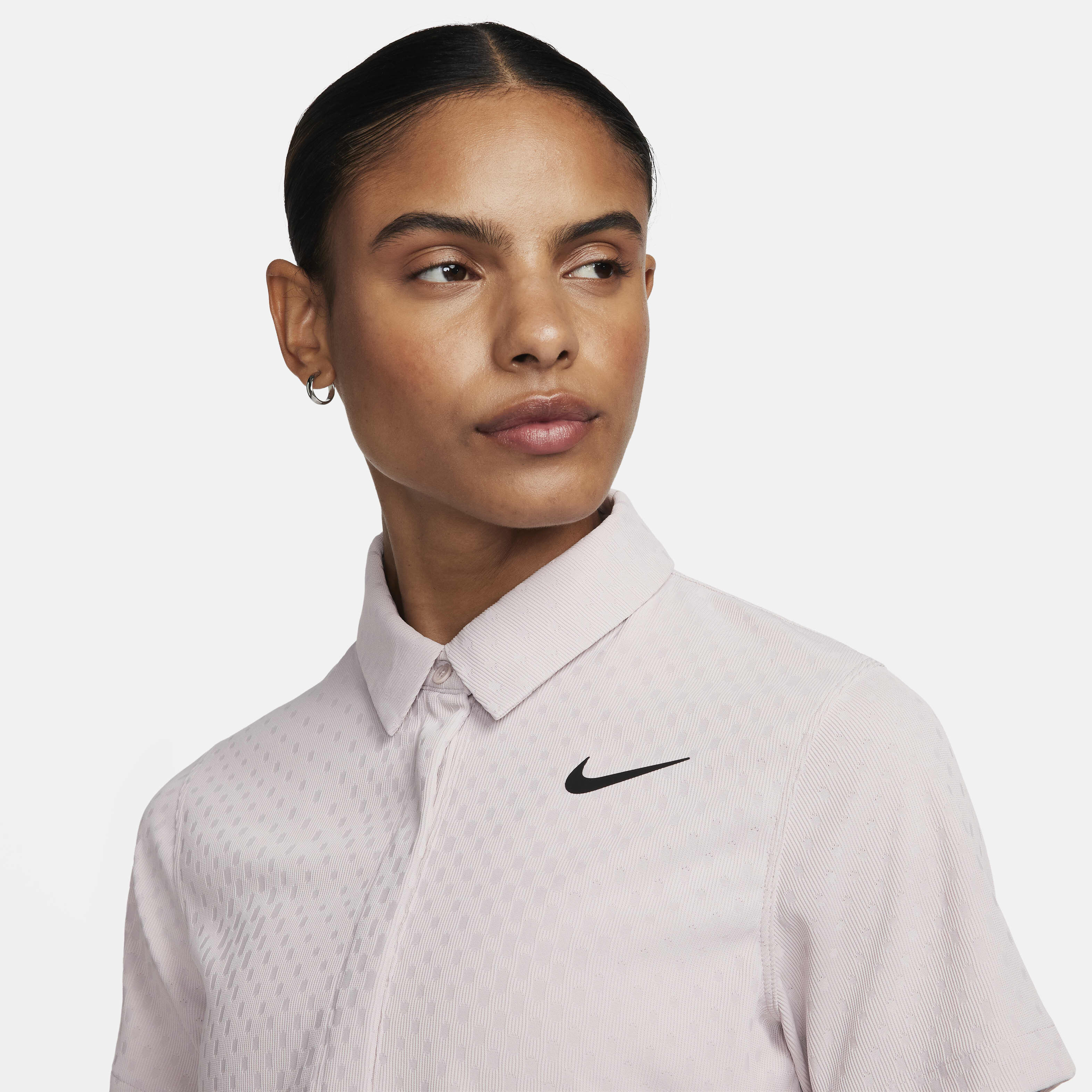 White nike golf polo shirt deals