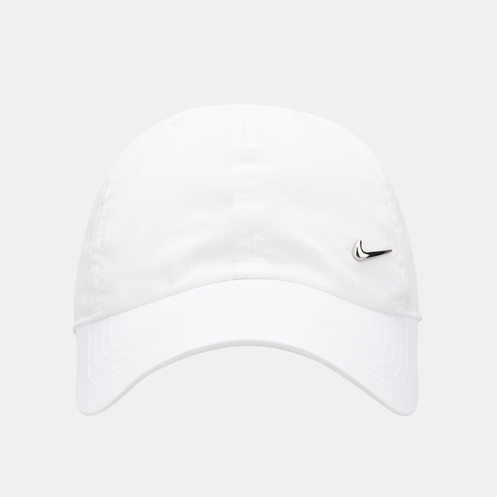 Nike Kids' Dri-FIT Club Unstructured Swoosh Cap White image number 0