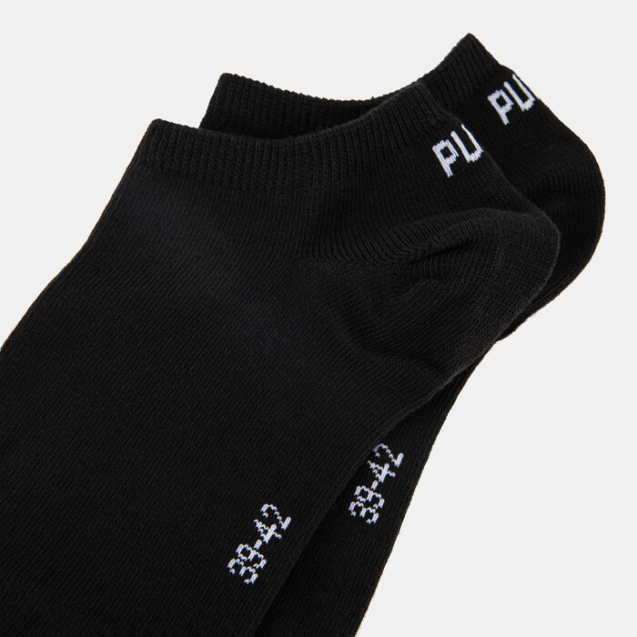 PUMA Logo Ankle Socks (3 Pairs) Black image number 1