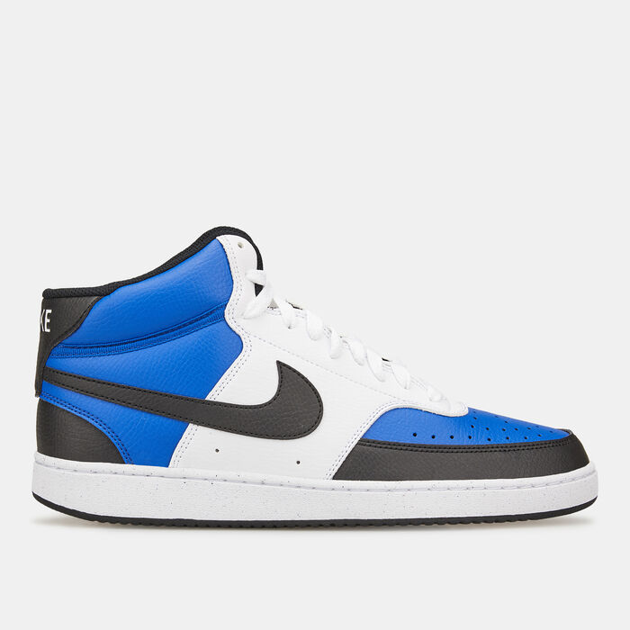 Nike Men's Court Vision Mid Next Nature Shoe Blue image number 0