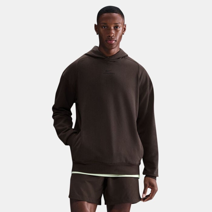 Nike Men's Pro Dri-FIT Training Hoodie Brown Nike Men's Pro Dri-FIT Training Hoodie Brown image number 0