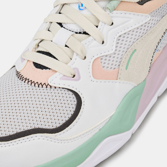 PUMA Women's TRC MIRA Dimensions Shoe White PUMA Women's TRC MIRA Dimensions Shoe White image number 4