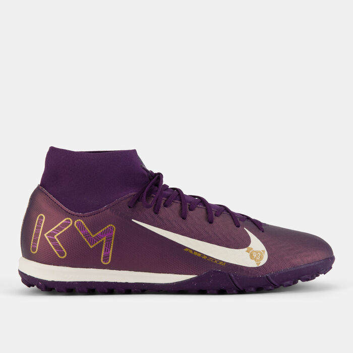 Nike Men's Kylian Mbappe Mercurial Superfly 10 Academy Turf Ground Football Shoes Purple Nike Men's Kylian Mbappe Mercurial Superfly 10 Academy Turf Ground Football Shoes Purple image number 0
