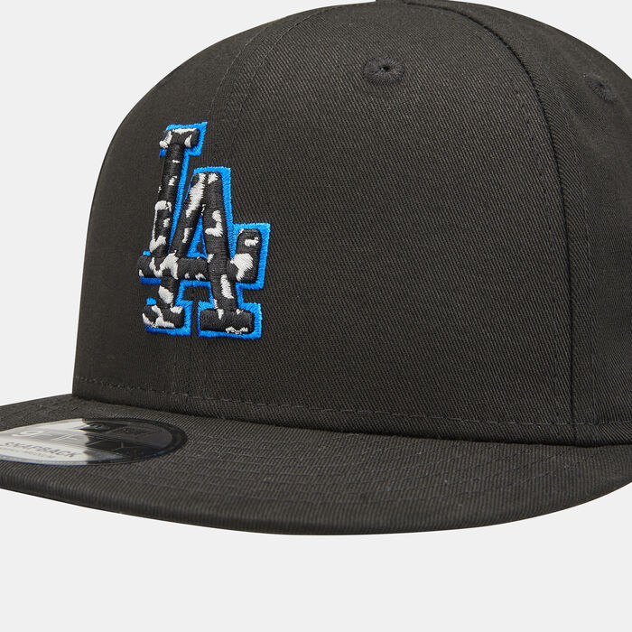 New Era Men's Los Angeles Dodgers Infill 9FIFTY Cap Black image number 2