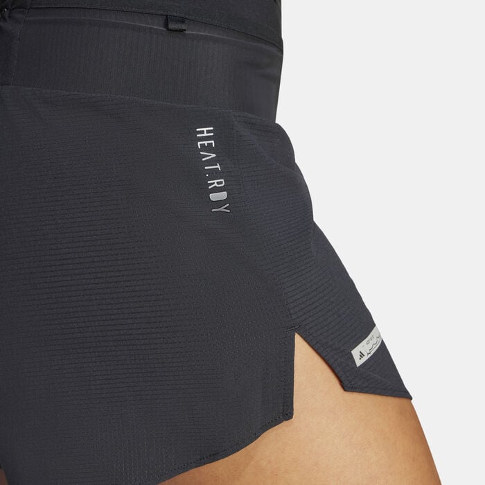 adidas Women's Ultimate HEAT.RDY Shorts Black adidas Women's Ultimate HEAT.RDY Shorts Black image number 3