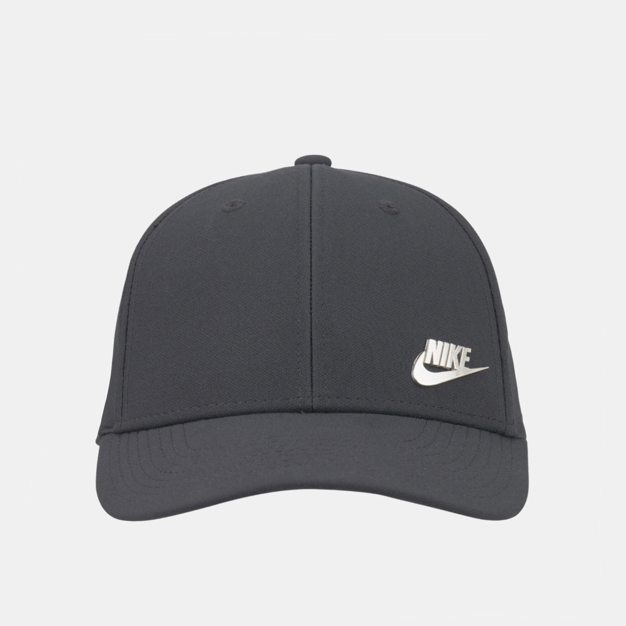 NikeDri-FIT Club Structured Metal Logo Cap Black in KSA -SSS