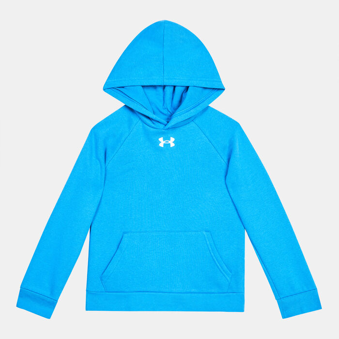 Under Armour Kids' Rival Fleece Hoodie Blue image number 0