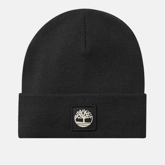 Timberland Tonal Patch Beanie Black Timberland Tonal Patch Beanie Black image number 0