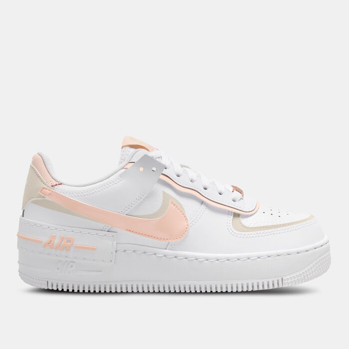 Nike Women's Air Force 1 Shadow Shoes White Nike Women's Air Force 1 Shadow Shoes White image number 0