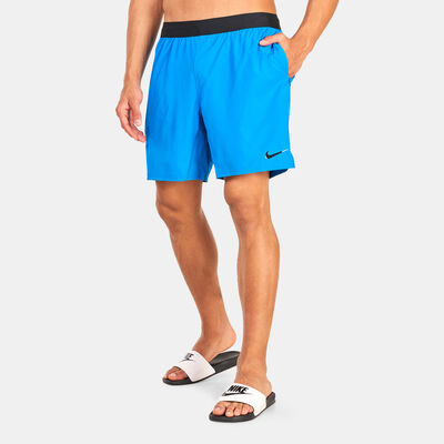 Nike Swim Men's Swim 7-Inch Volley Shorts Blue
