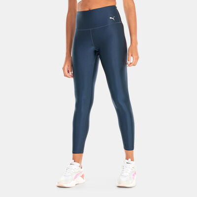 PUMA Women's Train High-Rise Leggings Blue