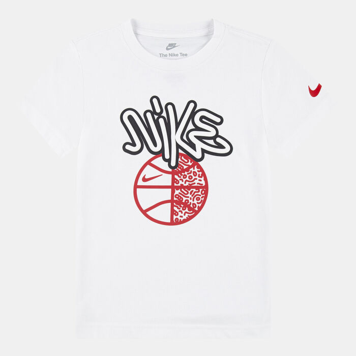 Nike Kids' Basketball Handstyle Graphic T-Shirt Black Nike Kids' Basketball Handstyle Graphic T-Shirt Black image number 0