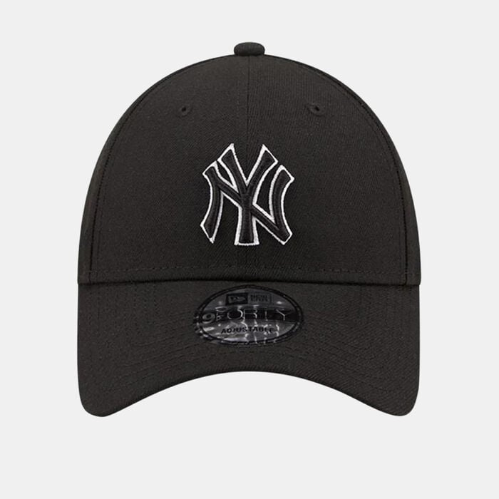 New Era Men's MLB New York Yankees Pop Outline 9FORTY Cap Black New Era Men's MLB New York Yankees Pop Outline 9FORTY Cap Black image number 0