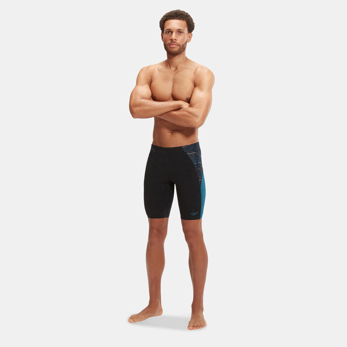 Speedo Men's Endurance+ Max Splice Swimming Jammers Black Speedo Men's Endurance+ Max Splice Swimming Jammers Black image number 2