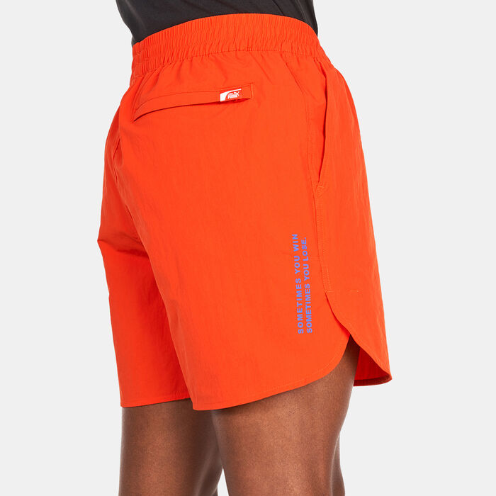 PUMA Men's Track Meet Lightweight Shorts Brown PUMA Men's Track Meet Lightweight Shorts Brown image number 3