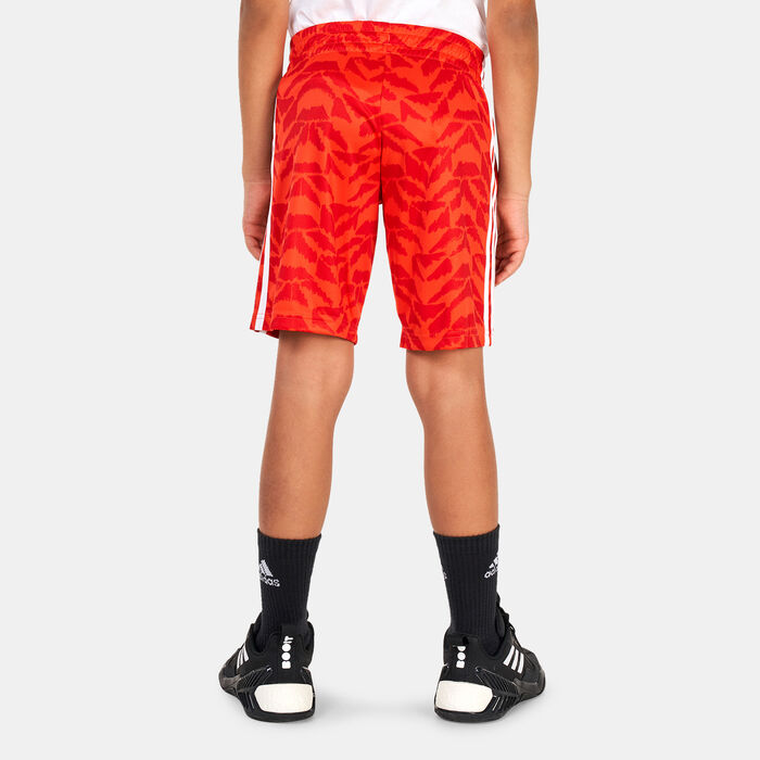 adidas Kids' Football Celebration Shorts Red adidas Kids' Football Celebration Shorts Red image number 1