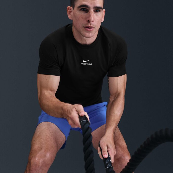 Nike Men's Pro Dri-FIT Training Top Black Nike Men's Pro Dri-FIT Training Top Black image number 2
