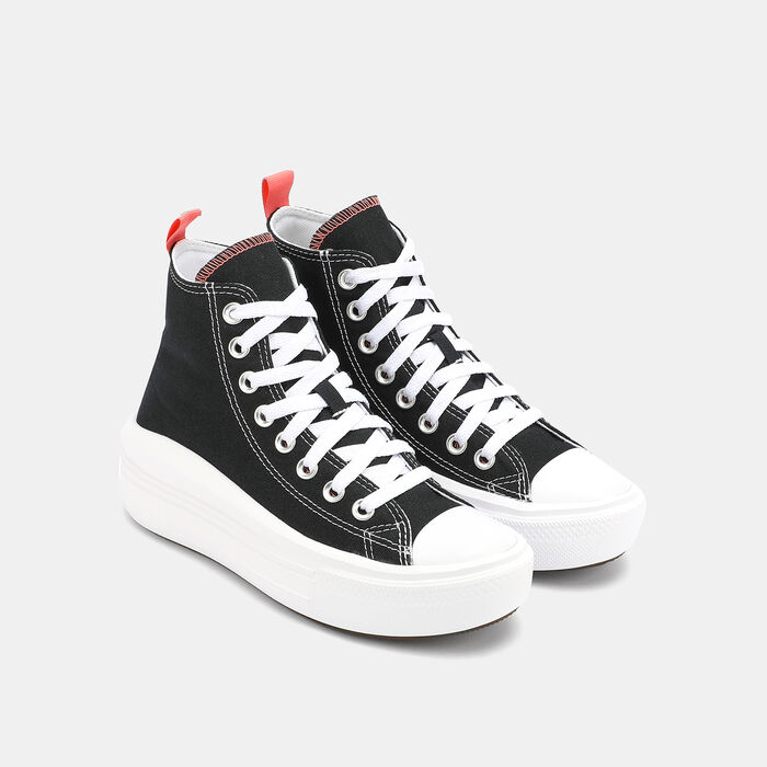 Converse Kids' Chuck Taylor All Star Move Unisex Shoe Black Converse Kids' Chuck Taylor All Star Move Unisex Shoe Black image number 1