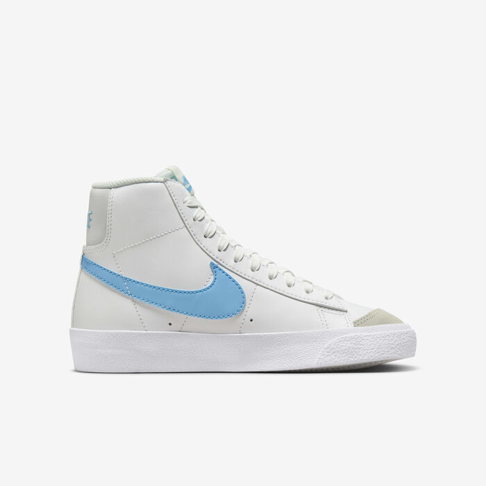 Nike Kids' Blazer Mid '77 Shoes White image number 2
