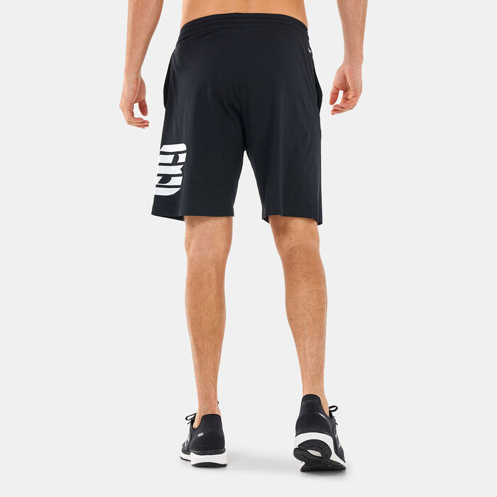 New Balance Men's Heathertech Shorts Black image number 1